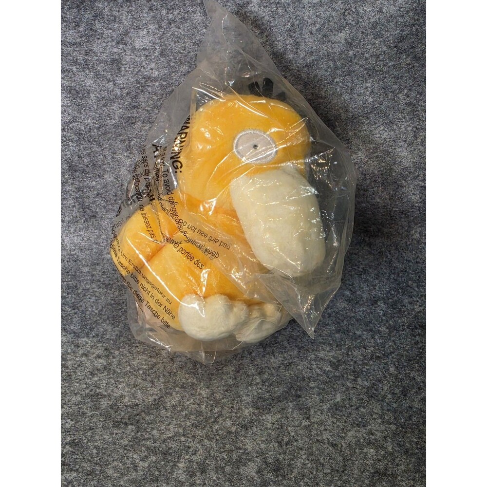 Pokemon Center: Sitting Cuties: Psyduck Plush # 54 -  Generation 1 - 6 In